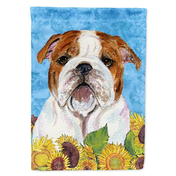 Bulldog English Garden Flag