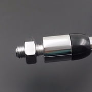 10mm Clockwise Big Oval Side Rear view Rearview Mirror Motorcycle Street Bike Cruiser Chopper Bobber Nake Bike CB VN VT