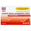 Rite Aid Severe Sinus Medicine & Nasal Decongestant, Maximum Strength - 20 ct