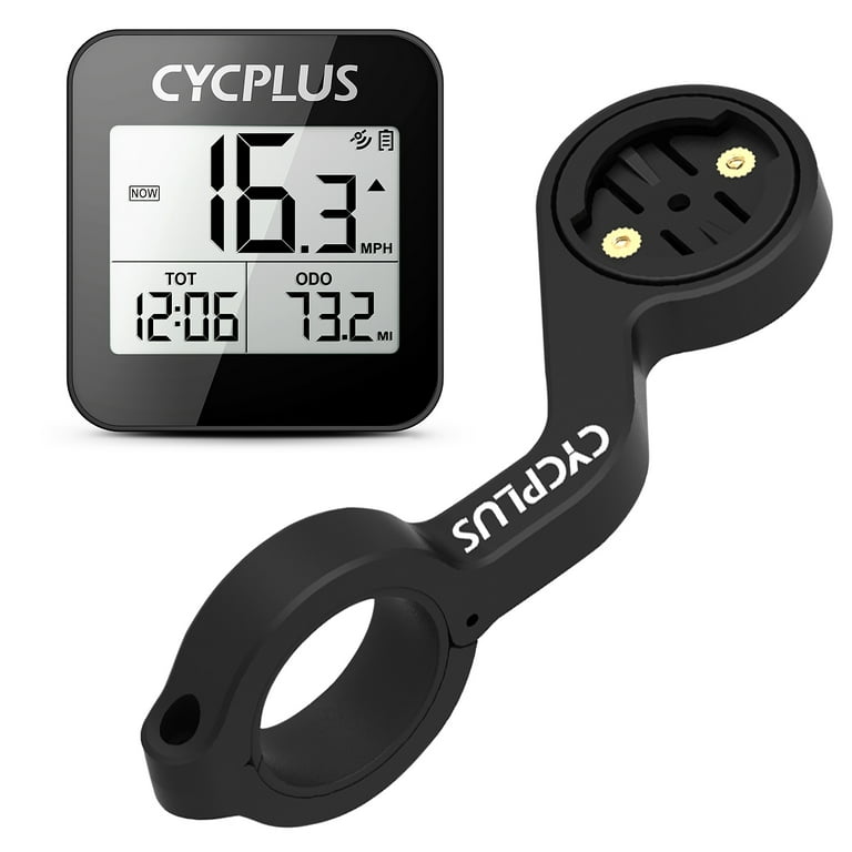 CYCPLUS Wireless Bike Computer with Mount Holder IPX6 Waterproof Cycling  Speedometer Bike Accessories 