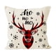 thumbnail image 2 of Festive Feeling Decoration Sofa Pillow Cover Christmas Letter Print Chair Cushion Cover Linen Cushion Cover, 2 of 6