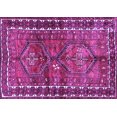 thumbnail image 1 of Ahgly Company Indoor Rectangle Persian Purple Traditional Area Rugs, 7' x 9', 1 of 4