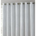 thumbnail image 2 of THD Sophia Taupe Damask Grommet Blackout Sliding Glass Door Curtain, 100 x 84 in, 2 of 30
