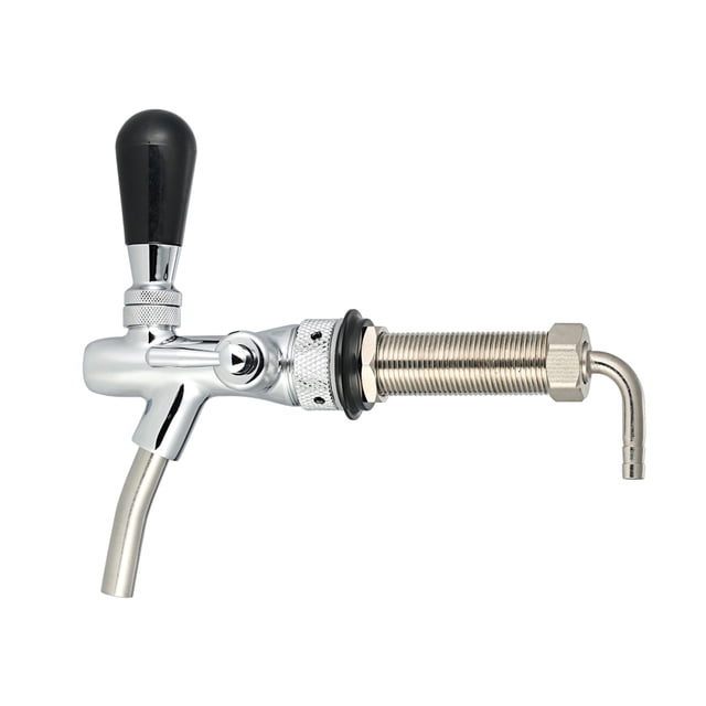 Bière de Tirage Chromée à Contrôle F-low Réglable-Faucet Tap G5/8