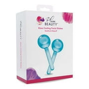 Plum Beauty, Glass Cooling Facial Globes, Set of 2