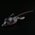 thumbnail image 2 of Cebo para ratones Rana Top-Wasser Señuelos para Señuelo de pesca artificial con anzuelos dobles Cod Perch Snakehead Negro, 2 of 9