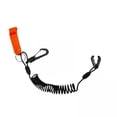 thumbnail image 1 of 2 Cordones De Seguridad Para Motor De Barco, Interruptor De Parada, Cordón De 122cm Con Silbato Portátil, 1 of 8