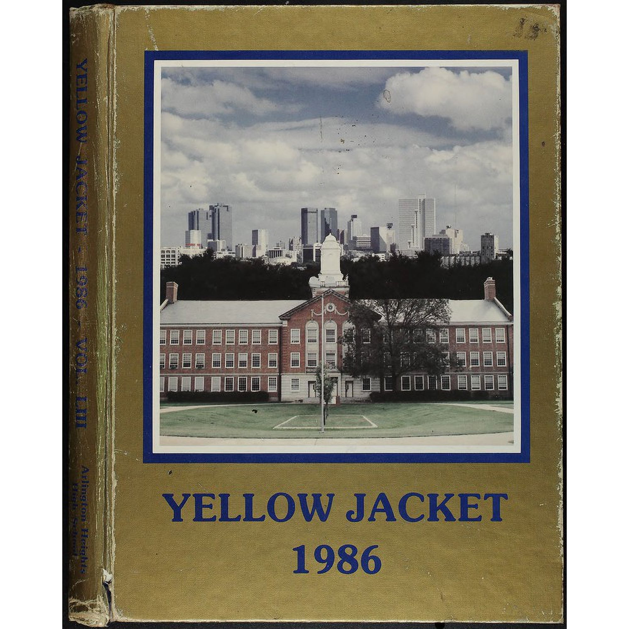 (Custom Reprint) Yearbook: 1986 Arlington Heights High School - Yellow Jacket Yearbook (Fort Worth, TX)