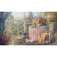 thumbnail image 2 of Dandorf, Olga 24x16 Gold Ornate Wood Framed with Double Matting Museum Art Print Titled - Shabby chic, 2 of 4