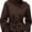 coffee, variant on Women Cropped Trench Coat Stand Collar Double Breasted Belted Short Outer Jacket