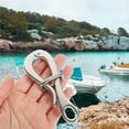 thumbnail image 4 of SOPOTUTU 2Pcs Heavy Duty Stainless Steel Quick Release Boat Hook for Marine Rigging and Outdoor Use, 4 of 8