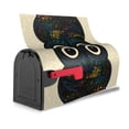 thumbnail image 3 of Balery Owl with Mandala Mailbox Cover - Standard Size-21x18 in, 3 of 9