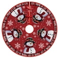 thumbnail image 3 of Falda Navidad Muñeco Nieve 48 Pulgadas Tapete para (E), 3 of 5