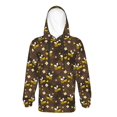 thumbnail image 6 of KLL Unisex Kids Boys Girls Hooded Pocket Pullover Hoodies-Flying Furry Honey Bees, 6 of 6