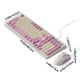 thumbnail image 3 of Pisexur Electrónica para Hombres Efecto de Iluminación RGB Sensación Mecánica Juego de Oficina Sin Retraso Interfaz con Cable USB Teclado y Ratón Adecuado para Electrónica Infantil, Organizador de El, 3 of 7