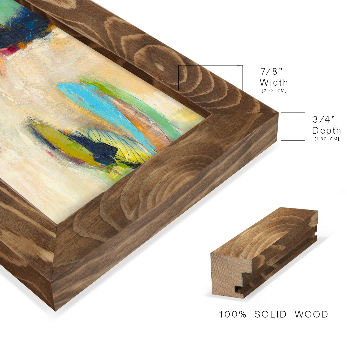 It All Adds Up - Framed Print w/glass - Walnut