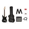 thumbnail image 1 of FENDER Paquete Guitarra Eléctrica AFFINITY SERIES Strat HHS Carbón Frost Metálico 0372821069 FENDER negro 64x28x115, 1 of 10