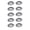 10pcs, variant on 4pcs Gas Grill Knob BBQ Control Knobs base Replacement Rotating Switch Gas base