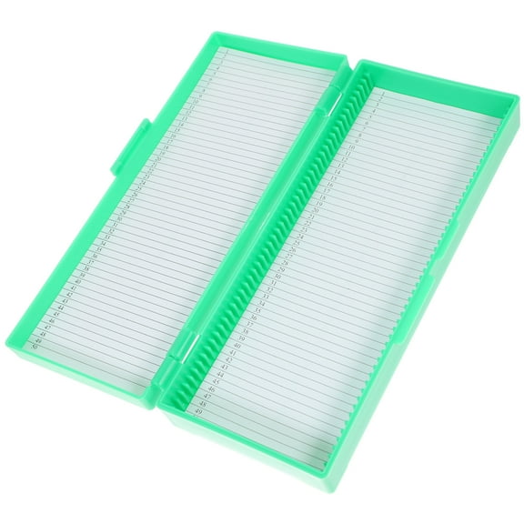 EXHUMKY Paper Microscope Slide Organizer Home Use 1Set 7.78X3.14X1.26in
