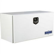 BETTER BUILT 65210166 HEAVY DUTY, WHITE STEEL UNDERBODY TOOL BOX 36INLX18INWX18INH
