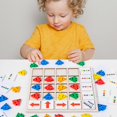 thumbnail image 4 of TISHITA Wooden puzzle playing, Teaching Aids Coordination Direction Animals Playmat, 4 of 6