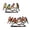 2Pcs five birds hanging decor Under $5 a1, variant on Cagogo Spring Home Decor, Five Birds Pendant Ornament, Colorful Stained Glass Bird Decorations, Handcrafted Acrylic Birds on Branch, Desktop Ornament for Living Room and Bedroom, Wall Hanging