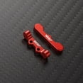 thumbnail image 3 of ZheElen RCGOFOLLOW 2pcs Aluminum Alloy Durable Front Rear Suspension Arm Mount For 1/16 Rc Front Rear Suspension Arm Mount LOSI Red, 3 of 5