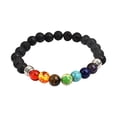 thumbnail image 3 of Xihbxyly Pulsera de Los 7 Chakras, Joya Corporal con Piedras Curativas, Accesorio para El Equilibrio Emocional y El Bienestar, Pulsera de Gemas Protectoras y de Conexión a Tierra, Ideal para Meditaci, 3 of 7