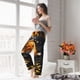 thumbnail image 5 of Balery Golden Koi And Treasure Pantalones de pijama para mujer, pijamas ultraligeros, pantalones de estar por casa-Large, 5 of 6