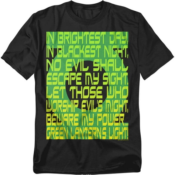 Green Lantern - Green Lantern Oath - Short Sleeve Shirt - XXX-Large