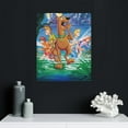 thumbnail image 4 of Cartoon Scooby Doo Decorative Painting Canvas Wall Poster Art Picture Painting Gift Living Room Posters Bedroom Painting Decor, 4 of 8