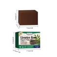 thumbnail image 3 of Liquorice Rhizine Whitening Soap 120g, Relieve Skin Aging, Moisturize And Whiten Skin, Clean Up Radicals In The Body, Discourage-oxidation, 3 of 9