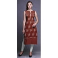 thumbnail image 2 of Bimba Printed Sleeveless Straight Tunic Dresses For Women Summer Clothing X-Small, 2 of 5