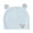 Blue, variant on Trendy Baby Teddy Bear Cute Beanie Hat Thin Fetal Cap Kid's Casual And Comfortable Hat Blue