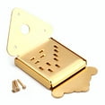 thumbnail image 3 of Puente de Mandolina perfecl Dorado con Tornillo de Montaje, 3 of 8
