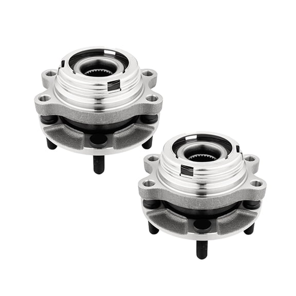 Pair of 2 Front Wheel Bearing-Hub Assembly For 2015-2018 Nissan Murano