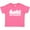 Hot Pink, variant on Inktastic San Francisco Skyline with Grunge Boys or Girls Baby T-Shirt