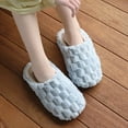 thumbnail image 2 of Vedolay Slippers for Women Indoor Men Slippers Cozy House Shoes Slippe Bedroom Shoes Non Slip Indoor Blue,39, 2 of 5
