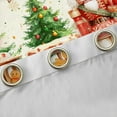thumbnail image 4 of Feelyou Kawaii Nutcracker Kids Curtains Pack of 2 (42x84 Each), Christmas Tree Gift Curtains Blackout, Cartoon Gingerbread Man Bedroom Curtains, Window Curtains Room Decor, 4 of 6