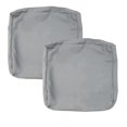 thumbnail image 1 of Fundas de cojín de patio FLYMEI impermeables, 2 paquetes de 55 x 55 x 8 cm, color gris, 1 of 8