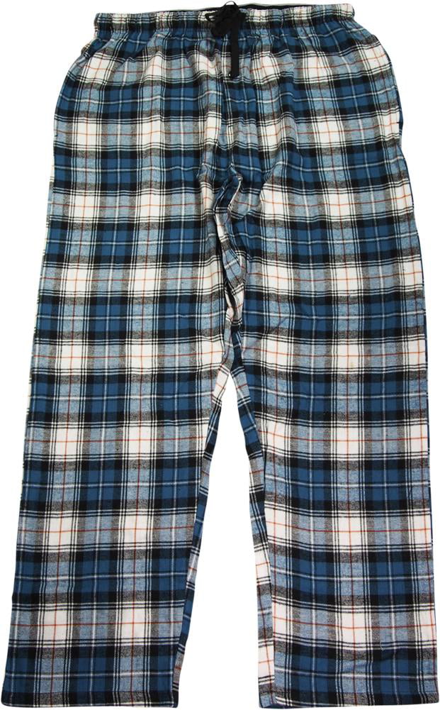 Hanes - Hanes Big Mens Ultimate Cotton Flannel Sleep Lounge Pajama ...