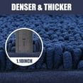thumbnail image 4 of NEWEEN Chenille Bathroom Rugs Soft Non-Slip Super Water Absorbing Shower Mats, 20"x30", Navy Blue, 4 of 10