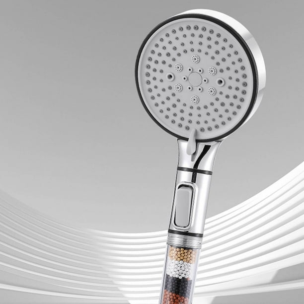 Cabezal de ducha, accesorios de baño, cabezal de ducha filtrado y presurizado, ducha, baño doméstico, ducha, cabezal de ducha de lluvia, cabezal de ducha