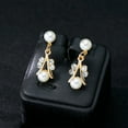 thumbnail image 3 of Qarigey de cristal de perla de imitación de moda, collar de boda ajustable clásico, pendientes, juegos de joyas de diamantes de imitación para Ropa, zapatos y accesorios Miscelánea Tipo 1 Qarigey AP012339-01, 3 of 6