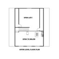 thumbnail image 7 of 001-3661: A-frame Cabin 1 Bed, 2 Bath Luxury Home Plan, 1871 Sq Ft: Full Blueprints with License to Build by Home Plan Marketplace - Lesuto, 7 of 7