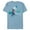 Ocean Blue, variant on Raya and the Last Dragon Watercolor Standard T-Shirt- Short Sleeve Blended T-Shirt for Adults - Customized-Berry Snow Heather