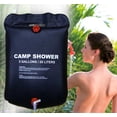 thumbnail image 2 of Ducha solar Ducha de camping Ducha 20L Ducha exterior Ducha solar negra Bolsa de ducha 1168, 2 of 8