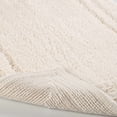 thumbnail image 4 of Cotton Solid 2-Piece Cream Highly Absorbent Non-Slip Backing Bath Rug Set by Superior, 4 of 12