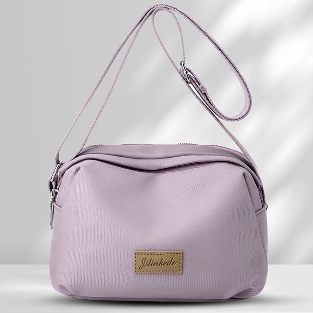 Bolso bandolera para mujer, bandolera con correa ajustable, bolso práctico de nailon para mujer