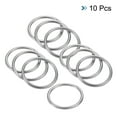 thumbnail image 3 of 40mmx48mm Dia 304 Stainless Steel O Ring Seamless Welded O-Ring for DIY 10 Pack, 3 of 5